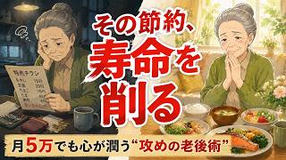 【寿命を削る節約】年金月5万でも豊か！無理な節約は卒業して健康寿命を延ばす新常識
