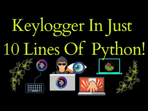 Keylogger In Just 10 Lines Of Python