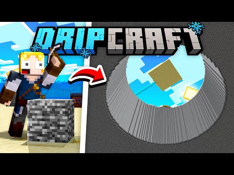 DESTRUINDO TODAS AS BEDROCKS DA MEGA BASE - Dripcraft 12