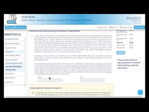 DOB NOW: Build – Concrete Filings and TR2’s