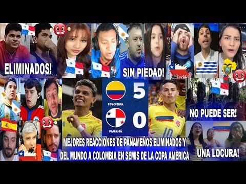 ASÍ REACCIONARON LOS PANAMEÑOS Y EL MUNDO A COLOMBIA 5-0 PANAMÁ Y SHOW DE JAMES RODRIGUEZ INVICTOS