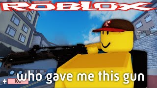 questioning my life decisions in a roblox gun game
