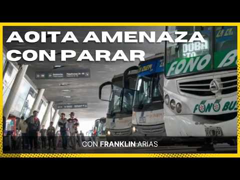 🚌 Transporte en Córdoba: AOITA amenaza con un paro total si no hay acuerdo salarial