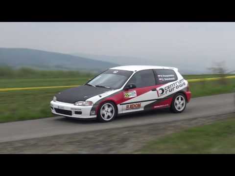 Pomprowicz Przemysław / Podraza Sławomir - Honda Civic - KJS Super OeS WÓJTOWA 30-04-2017