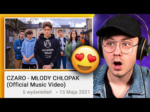 OCENIAM PIOSENKI POLSKICH YOUTUBERÓW CZARO - MŁODY CHŁOPAK (Official Music Video)