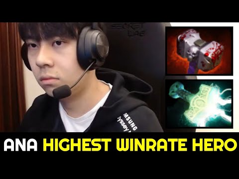 T1.ANA Highest Winrate Hero in This Patch — Mjollnir Build Marci 7.32b Dota 2
