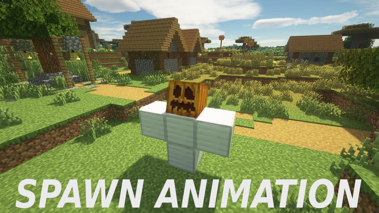 Golem Spawn Animation Trailer - Minecraft Mod