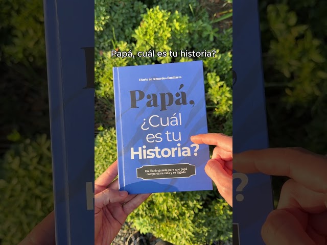 Vídeo relacionado con Papá, ¿me cuentas tu historia? (edición oficial) (¿Me cuentas tu historia?): Un regalo personalizable para el Día del Padre: Un libro para recordar, escribir y compartir: 3 (Obras diversas)