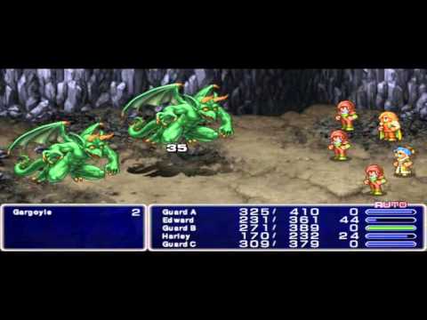 Let's Play Final Fantasy IV The After Years [PSP] Part 28 Edward the uncertain king