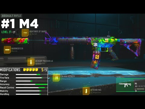 the BEST M4 Build in MW2 🤯 ( Best M4 Class & Tuning )