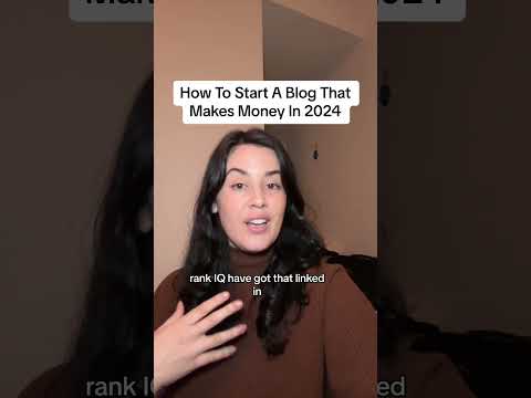 Start A Blog That Makes Money In 2024 (Part 1)