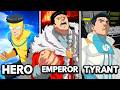 All 19 Stages Of Invincible Viltrum Emperor Galactic Tyrant