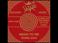 MEAN TO ME, Doris Day, (Columbia LP #710) 1955
