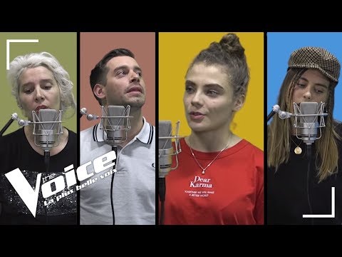 Zazie (J'envoie valser) | Demi-Mondaine, Maëlle, Liv del Estal, Edouard Edouard  | The Voice...