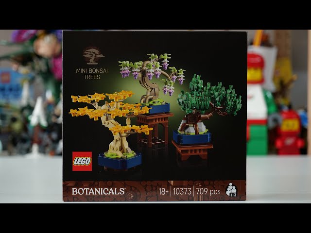 Vídeo relacionado con LEGO Botanicals Minibonsáis - 3 Plantas Artificiales con Hojas Intercambiables y 2 Soportes para Exposición - Maquetas para Adultos - Decoración Feng Shui - Regalo para Mujeres y Hombres 10373