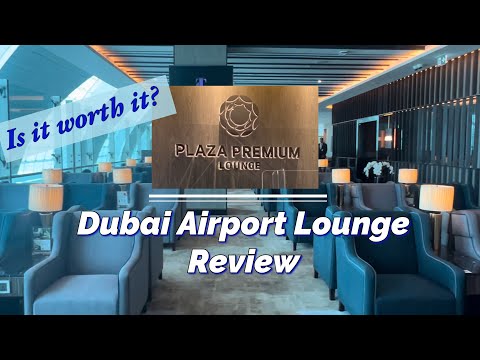 Plaza Premium Lounge Dubai | O que esperar | Opção de longa escala
