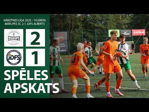 Mārupes SC 2-1 JDFS Alberts | Nākotnes Līga 2025