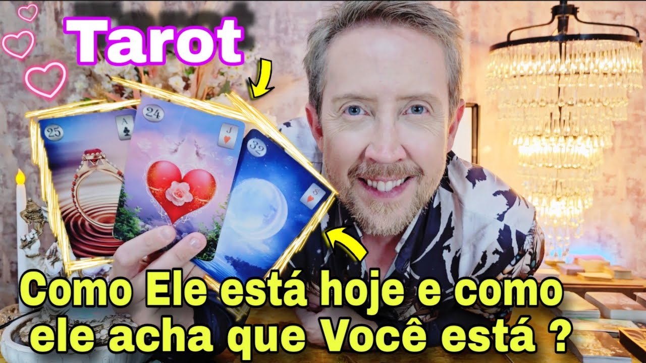 COMO ELE ESTÁ HOJE E COMO ELE ACHA QUE VOCÊ EM RELAÇÃO A ELE ?rei do oraculo hoje,buba taro hoje