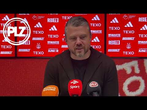 Джимми Телин реагирует на гол на последних минутах | Абердин 3:3 Сент-Миррен