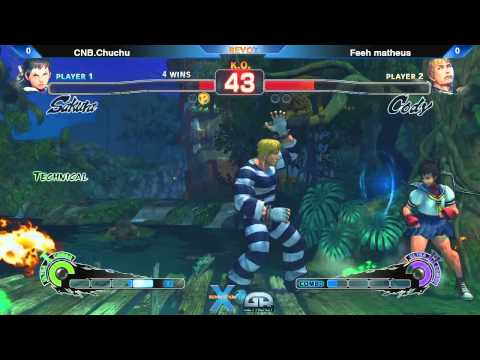 REVOX - CNB.Chuchu (Sakura) Vs Feeh Matheus (Cody) - SSF4 AE - Road to EVO
