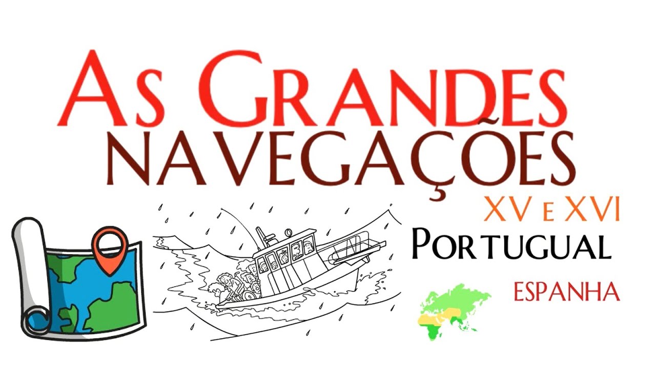 As Grandes Navegações Marítimas #portugal #espanha
