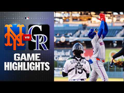 콜로라도 VS 뉴욕메츠 5:10 MLB 스포츠하이라이트