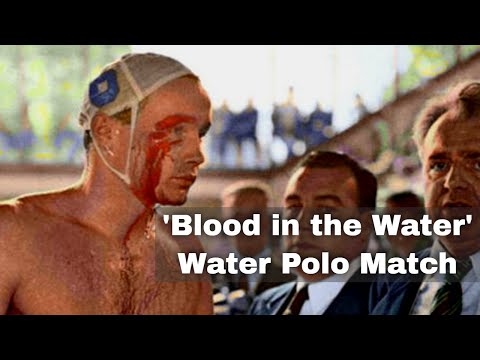6th December 1956: ‘Blood in the Water’ Olympic water polo match between the USSR and Hungary