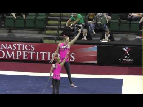 Germany's Diana Dierich and Yasmin Sroka Dynamic 2o12