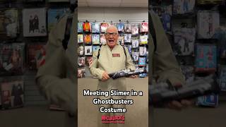 Trying on a Ghostbusters Costume. #shortvideo #costume #short
