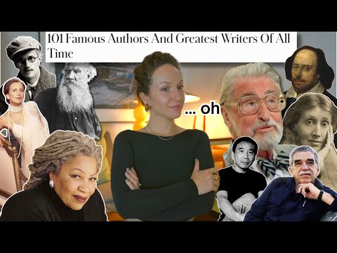 Apparently these are the GREATEST authors of all time..? (Ranking the 101 best writers)