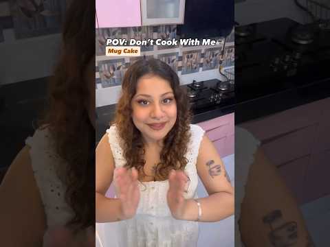 mug cake | don't cook with me | #funnyshorts #pranjali #comedy #humour #laugh #funny