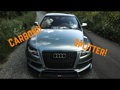 APR Performance Splitter Install on my B8 S4!