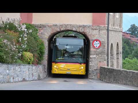Postauto | engster Tunnel der Welt | Ticino