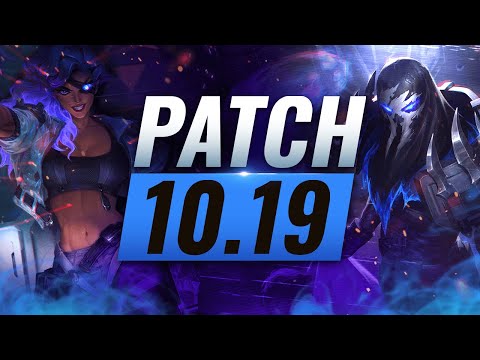 Best Champions TIER List – League of Legends Patch 10.19