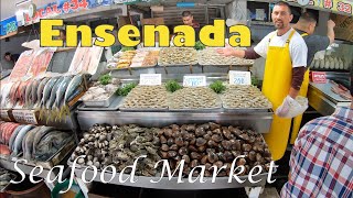 Seafood Market In Ensenada Mexico