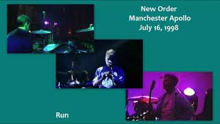 New Order - Run / In A Lonely Place live @ Apollo, Manchester - 16 July 1998