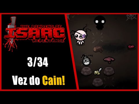 CAIN EM APUROS - The Binding of Isaac Repentance - #798 PTBR