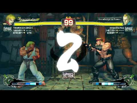 Ultra Street Fighter IV battle: Ken vs Abel