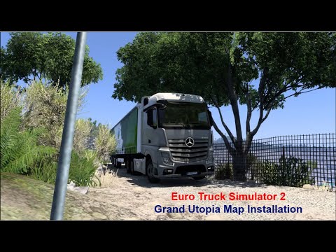 ETS2 [1.55] - Grand Utopia Map Installation with All DLCs in Euro Truck Simulator 2 game