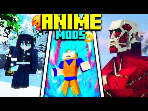 Top 5 Anime Mods For Minecraft PE [1.19+] | Minecraft Anime Mod (2023)