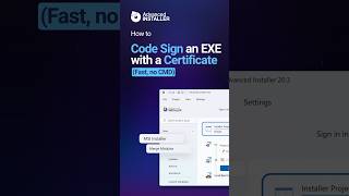 How to Code Sign an EXE Installer with a Digital Certificate (Fast, no CMD) #app