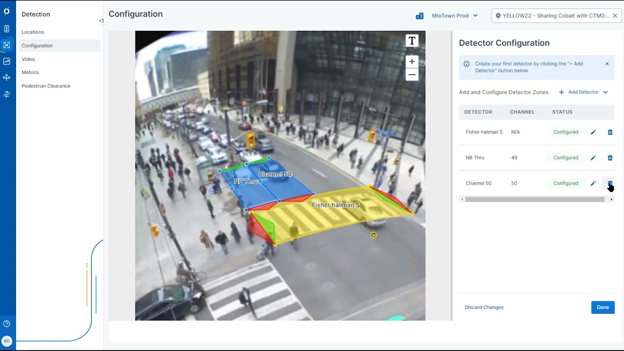 Detection -  Multimodal Detection Configuration