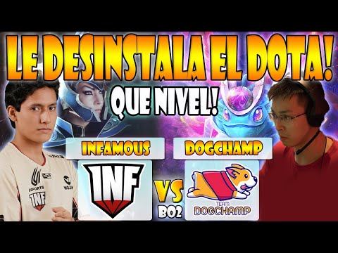 INFAMOUS VS DOGCHAMP BO2[GAME 2]BTS PRO SERIES 10 SA /NA 2022 - DOTA 2 PRO