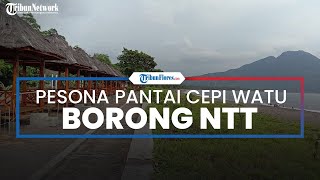 Pesona Pantai Cepi Watu Borong NTT, Salah Satu Destinasi Wisata Favorit Warga Lokal