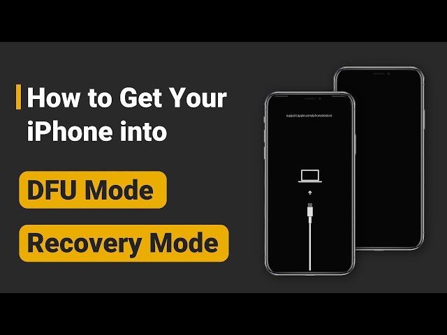 get iPhone/iPad in DFU mode