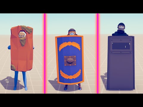 EVOLUTION OF SHIELD - Totally Accurate Battle Simulator TABS