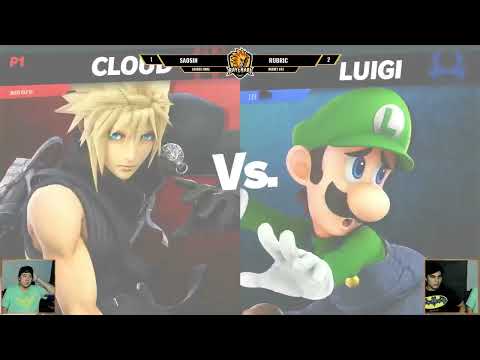 Rayenari Weekly 52 - Losers Final - Saosin (Cloud) Vs. Rubric (Luigi) - SSBU