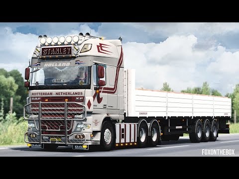 DAF XF 105 by Stanley v 1.6 + Template | Euro Truck Simulator 2 Mod