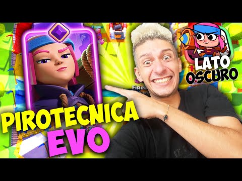 STEP TO THE DARK SIDE IN CLASH ROYALE WITH THE PYRO EVO!!
