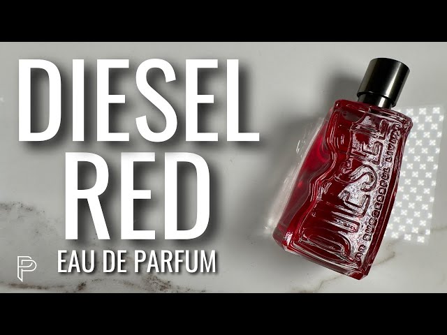 Vídeo relacionado con Diesel D Red Le Parfum, Fragancia Intensa para Hombre, Aroma de Pomelo, Azafrán y Cuero, 30 ml